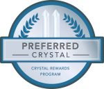 Preferred Crystal Rewards Program badge