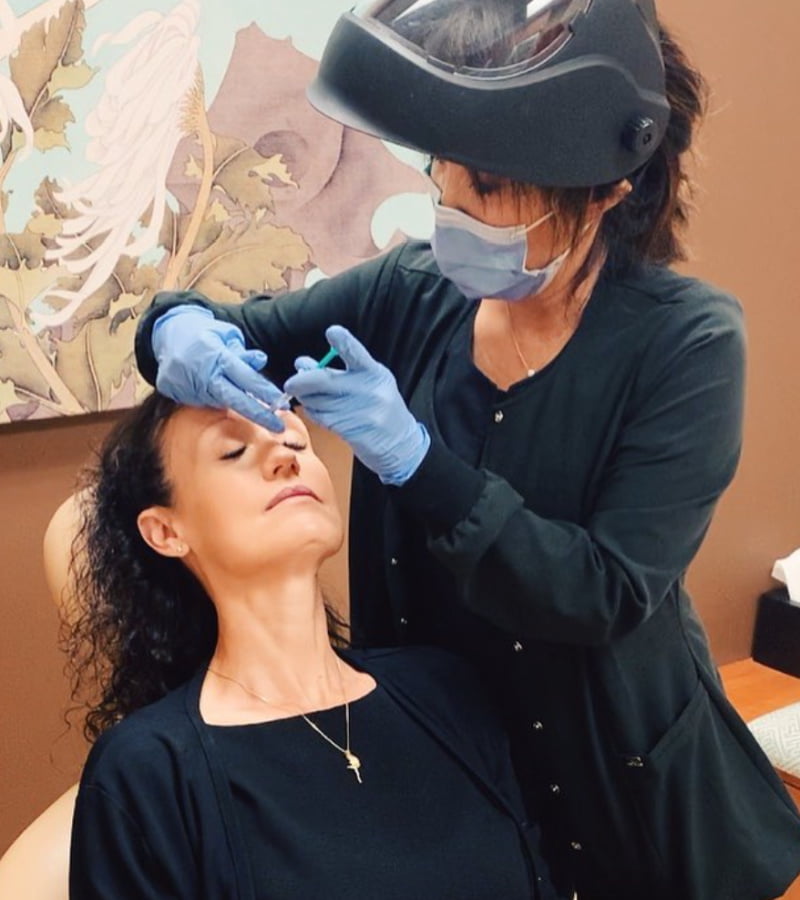 Botox injections at Ziba Medical Spa in Eugene