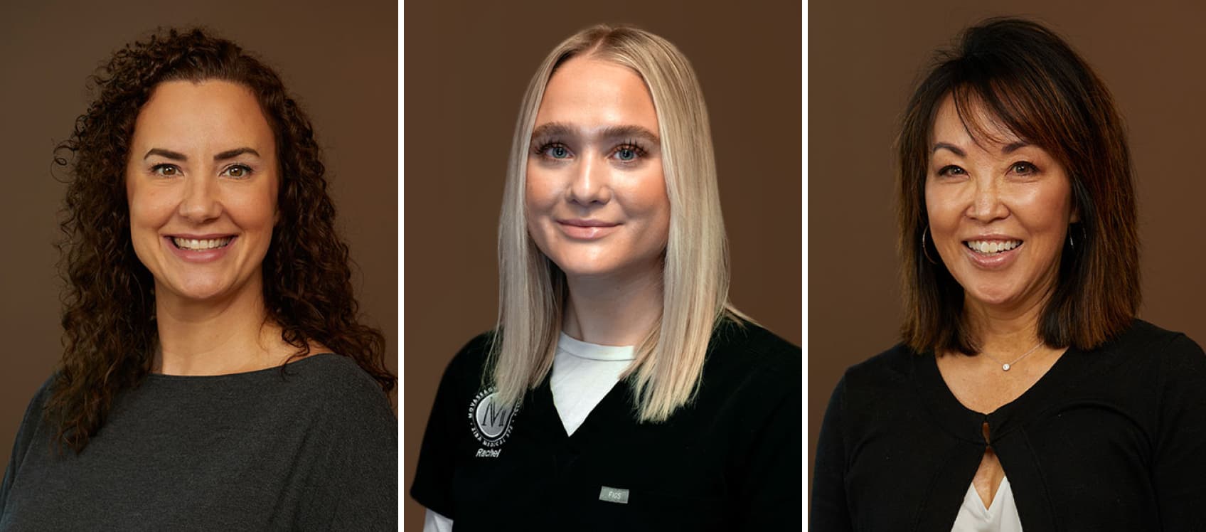 Eugene medspa team of aestheticians, nurse injectors, and physician assistants who can provide facials, non-surgical body contouring, laser treatments, facial fillers, and Botox-type neuromodulators at our medical spa